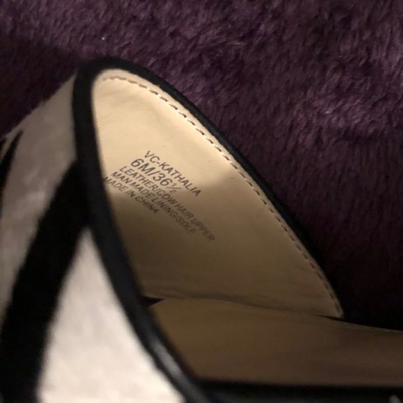 Espadrille Sandals Flatforms Zebra Vince Camuto - Picture 9 of 9